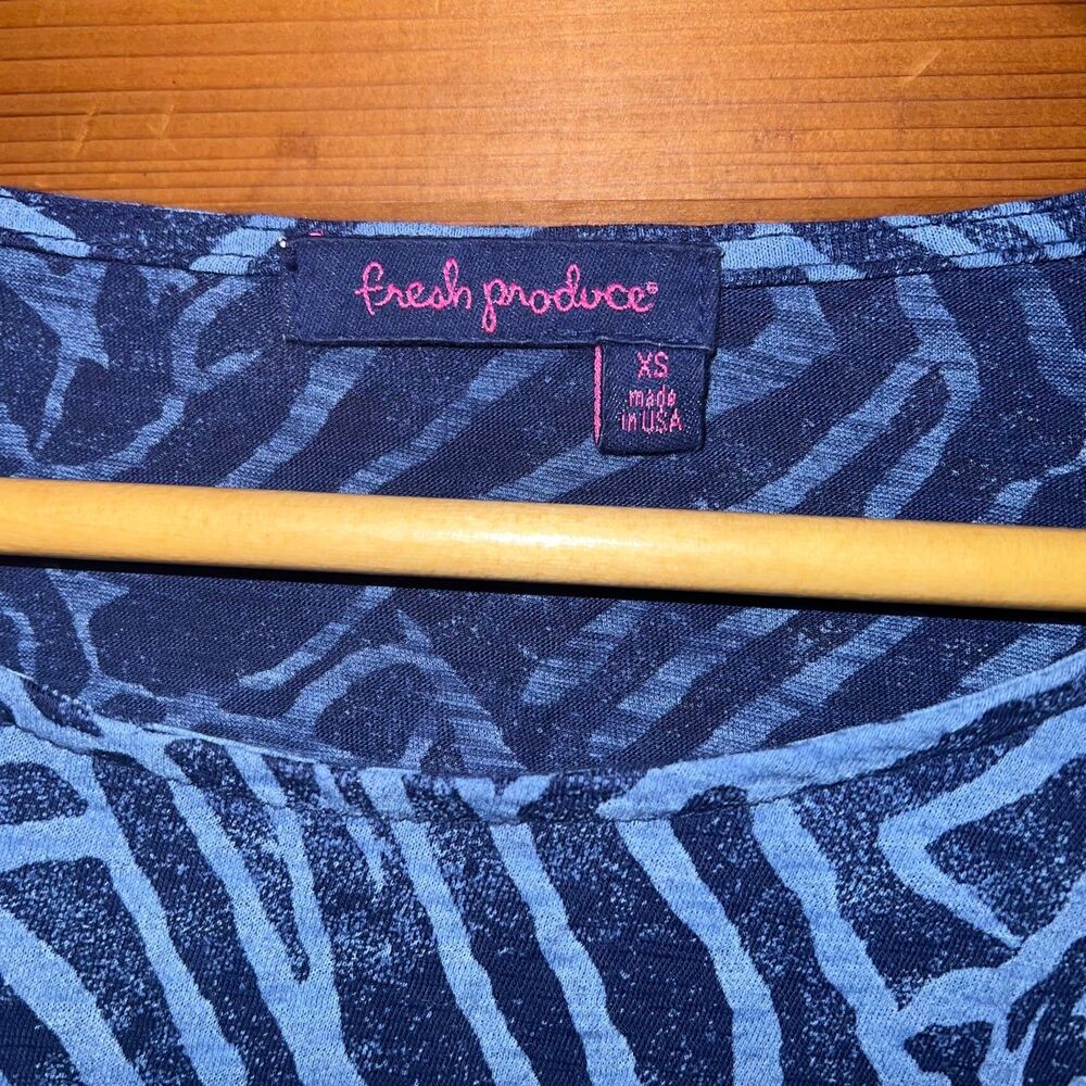 Fresh Produce Abstract Print Top Extra Small - Picture 4 of 5